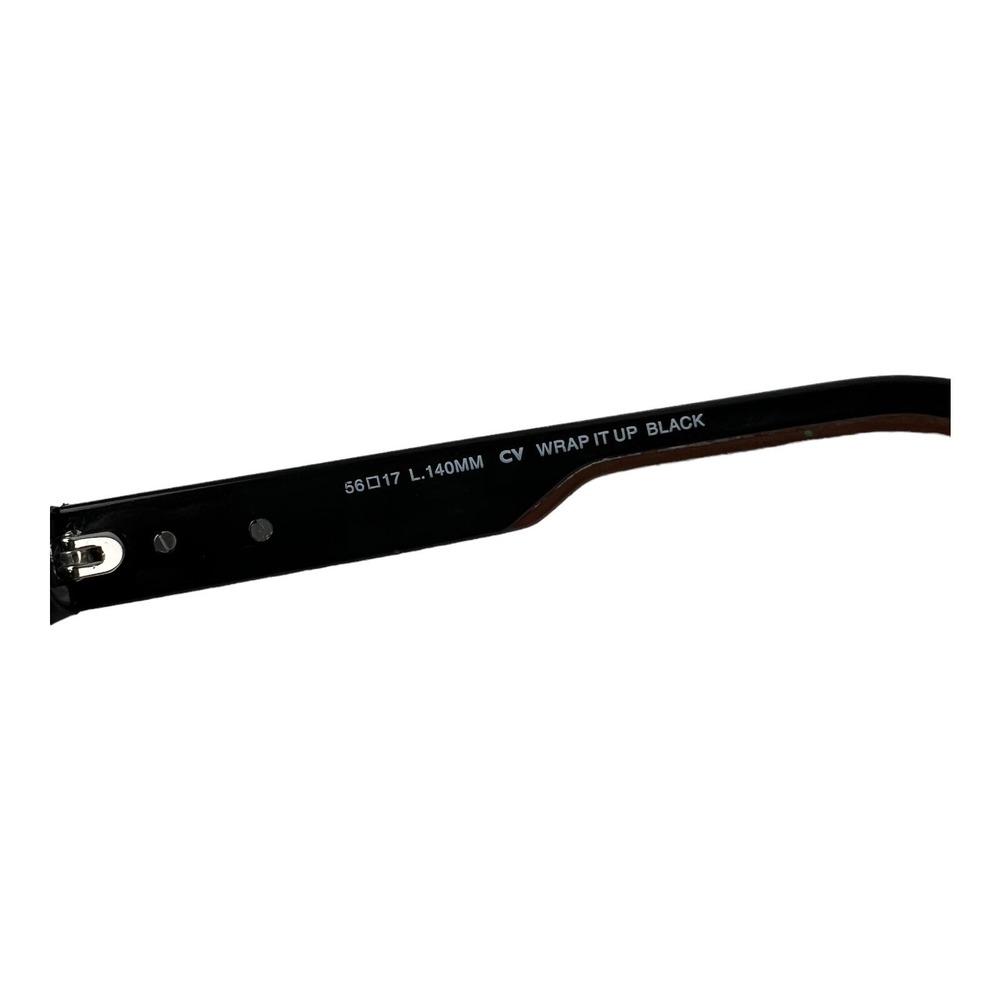 NEW BLUTECH Wrap it Up Black Polarized UV Protection Sunglasses Mens 56-17 L.140 - Picture 5 of 5
